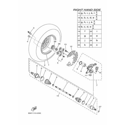 STEERING KNUCKLE A