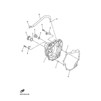 Yamaha Teil 8ES1531A0000