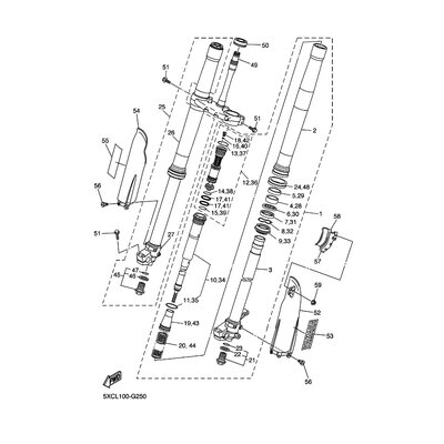 Yamaha Teil 5XC2314F0000