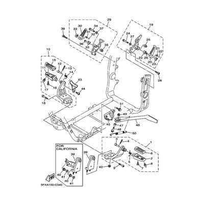 Yamaha Teil 5PX2721A1000