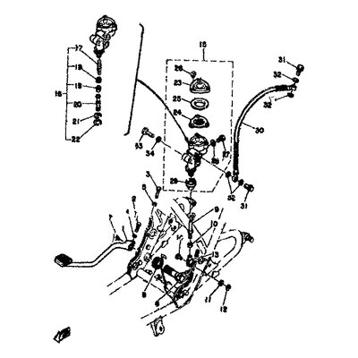 CYLINDER KIT, MASTER (REAR)