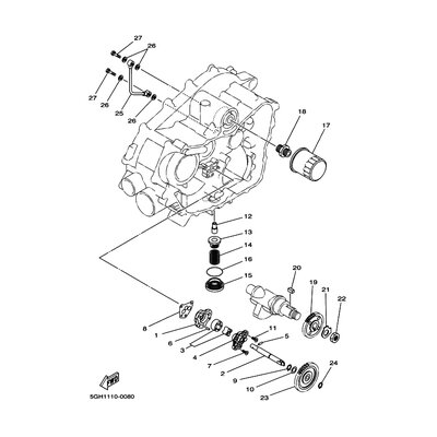 GEHAUSE, ROTOR