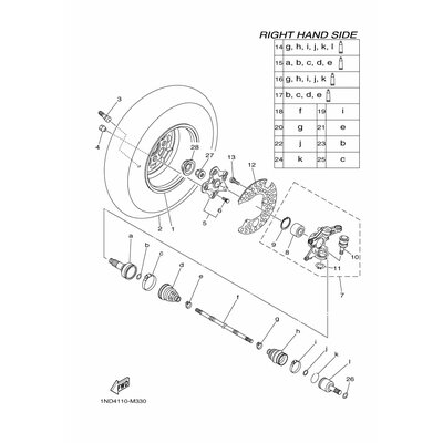 STEERING KNUCKLE A