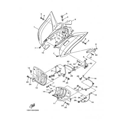 Yamaha Teil 1S3W216B4100