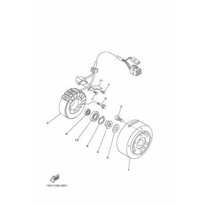 STATOR KOMPL.