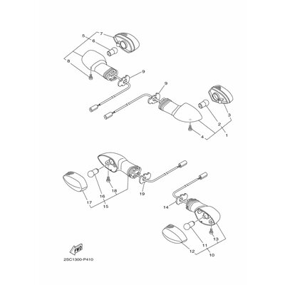 VORDERER BLINKER KOMPL. 1