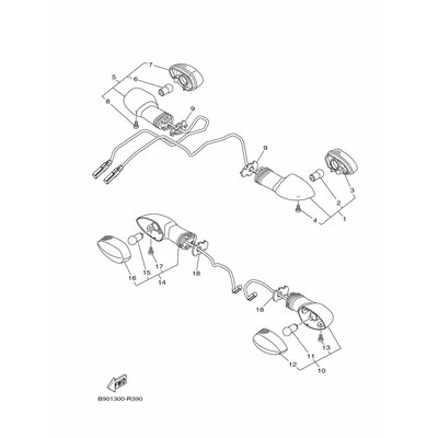 VORDERER BLINKER KOMPL. 1