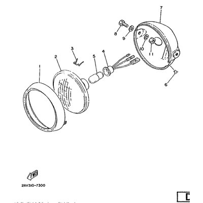 RINGKRANZ, SCHEINWERFER