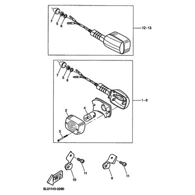 VORDERER BLINKER KOMPL. 1