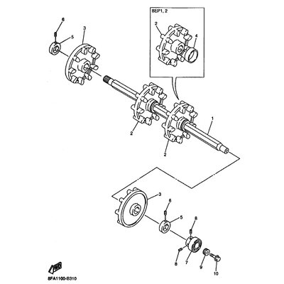 Yamaha Teil 8EK477150000