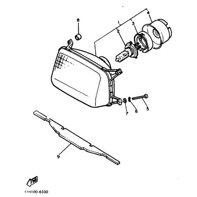 SCHEINWERFER KOMPL.