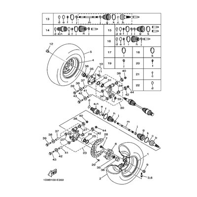 Yamaha Teil 1D9F530F0100