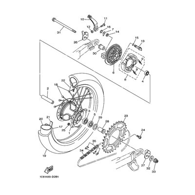 Yamaha Teil 9Y5814710500