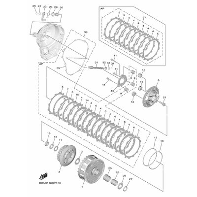 CLUTCH PLATE KIT