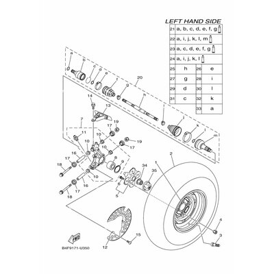 REAR DRIVE SHAFT