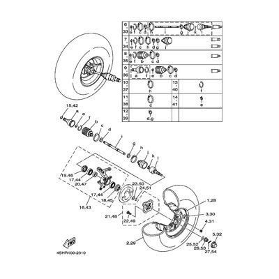 STEERING, KNUCKLE ASSY (RIG