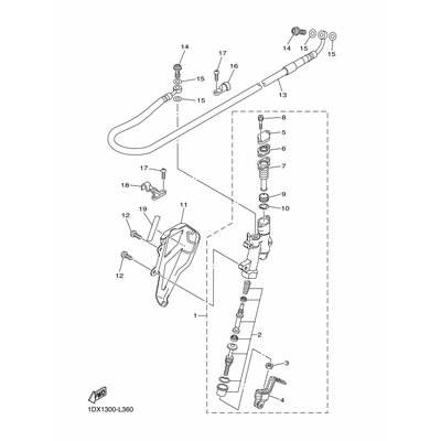 Yamaha Teil 1DX2133F0000