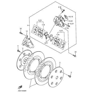 BREMSSCHEIBE (R)