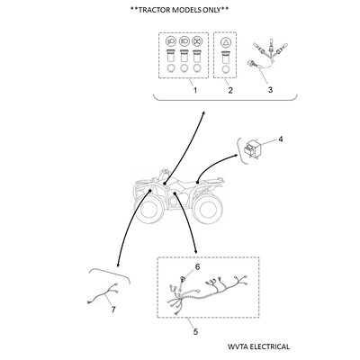 MAIN WIRING HARNESS 700