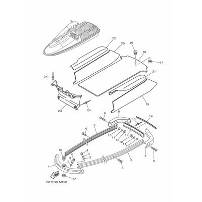 BOW GUNWALE COMP.