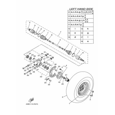 REAR KNUCKLE ASSY