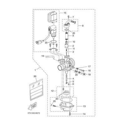 CARBURETOR ASSY 1