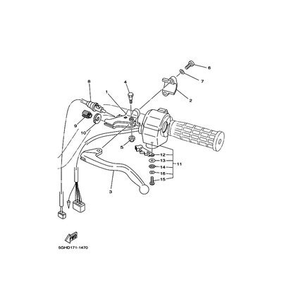 HALTER, HEBEL 1