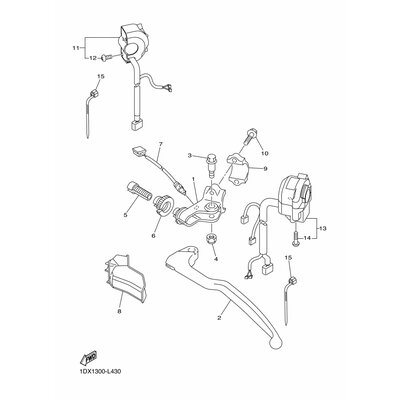 HALTER, HEBEL 1