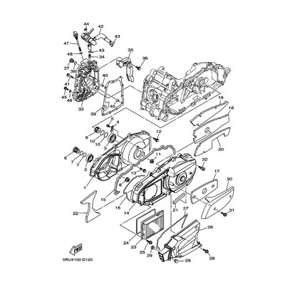 Yamaha Teil 5RU154070100