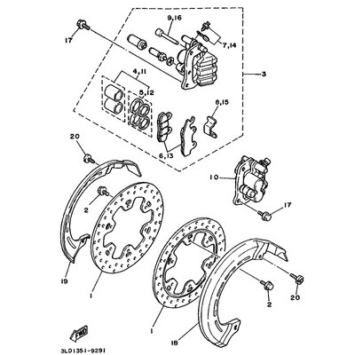 BREMSSATTEL KOMPL.(R)