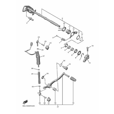 SHIFT SENSOR ASSY.