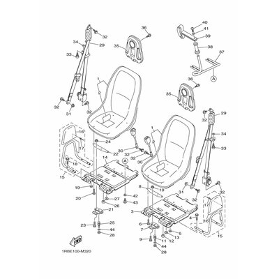 FR. SEAT BELT ASSY