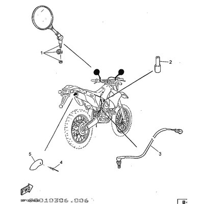 RUCKBLICKSPIEGEL KOMPL (L)