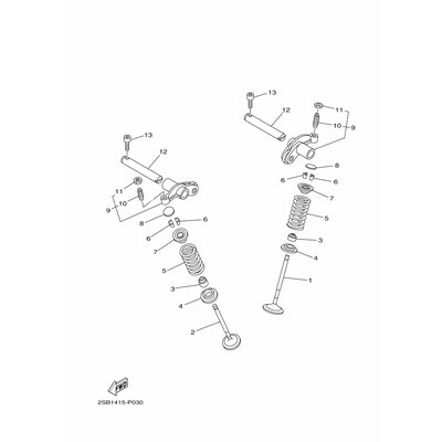 VALVE ROCKER ARM A