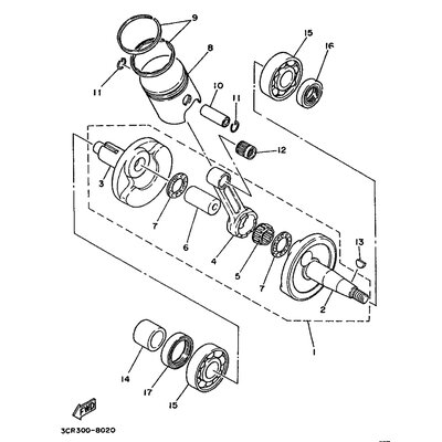 BEARING, CYLINDRICAL(2RR)