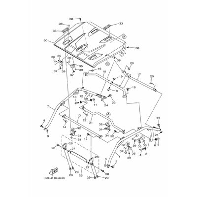 ROOF SUPPORT ASSY