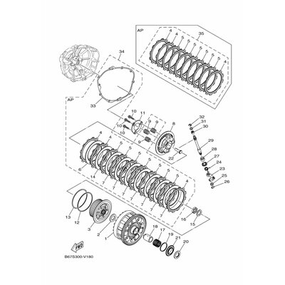 CLUTCH PLATE KIT