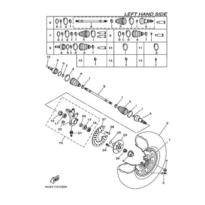 Yamaha Teil 5UGF35010000