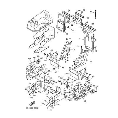 Yamaha Teil 5B4F81080000