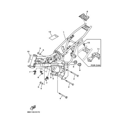 BOLT, FLANGE (12T)