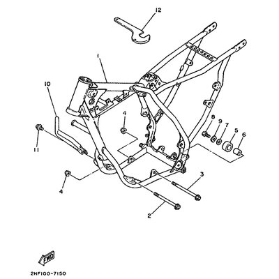 BOLT, FLANGE(2VE)