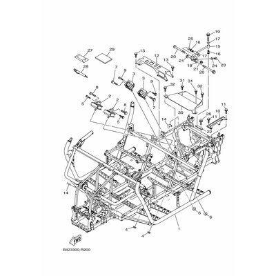 BOLT, FLANGE(7KY)