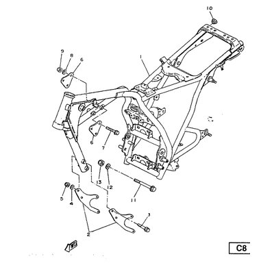 BOLT, FLANGE (2H7)