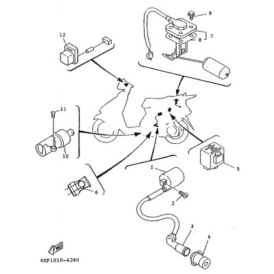 DICHTUNG, KERZENSTECKER