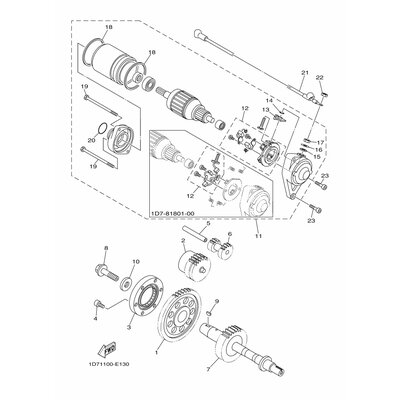 Yamaha Teil 5PX8181L0000