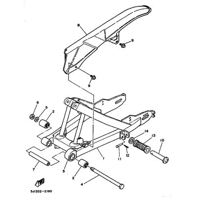 NUT, U (737 STEERING COLUMN