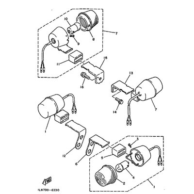 GLUHLAMPE, BLINKER