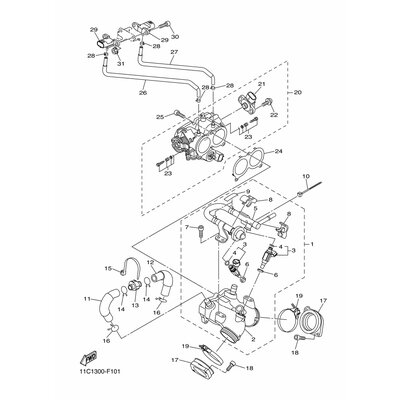 Yamaha Teil 3D8148620000