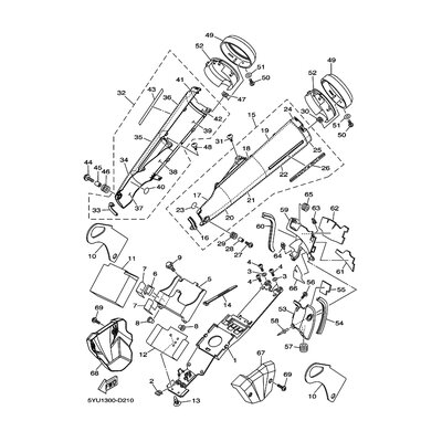 Yamaha Teil 5YU821760000