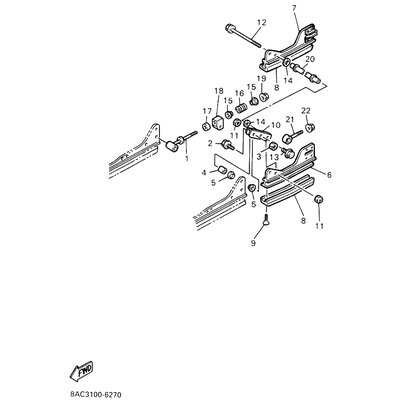 NUT, FLANGE(8BM)